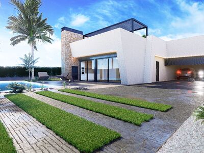 Riante villa, in luxe wijk in centrum, 4 km van zee