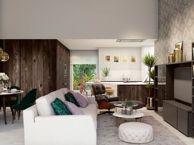 Riante villa met zwembad, ook met grote onderbouw