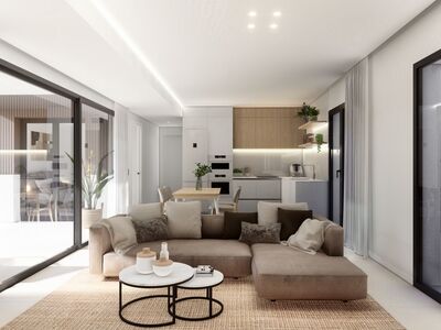 Begane grond met tuin en plonsbad, 700 m van zee