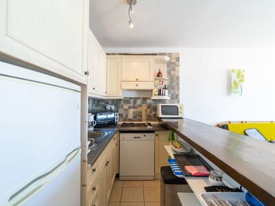 Appartement met zicht op haven, groot terras