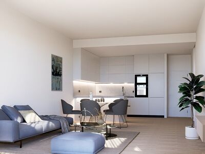Slechts 6 appartementen per gebouw, grote terrassen