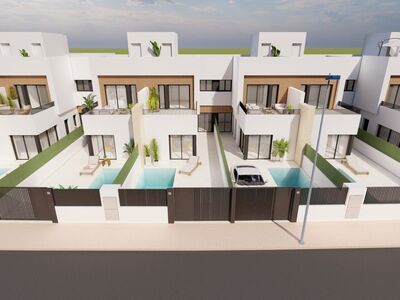 Heerlijke 2-onder-1-kap woning met dakterras en zwembad