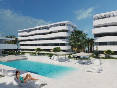 Appartementen met grote terrassen...