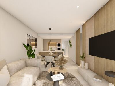 Fraai complex, grote tuin en zwembad, parkeerplaats