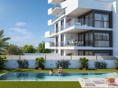 Slechts 1 of 2 appartementen per eage