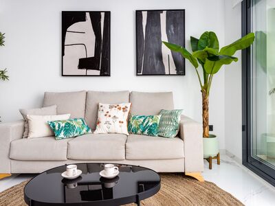 Appartementen in ruim complex, 2,5 km.  naar zee