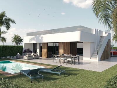 Een vrijstaande villa op golfresort, open indeling