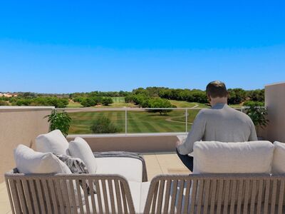 Drie slaapkamers met tuin of dakterras, met zicht op zee