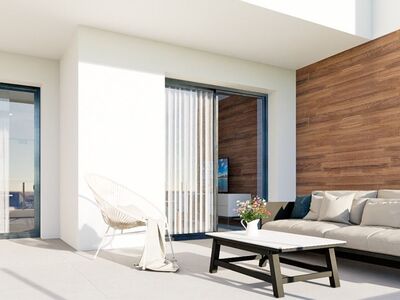 Penthouses met zeer grote terrassen