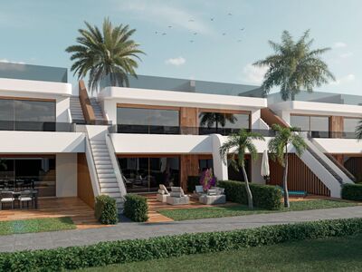 Fraaie appartementen, met o.a. eigen tuin, diverse zwembaden
