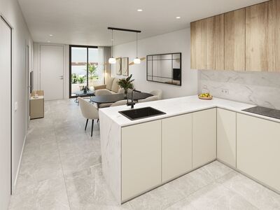 Appartementen met 2 terrassen of met dakterras.