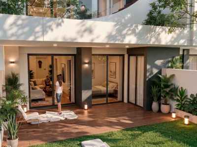 Drie slaapkamers met tuin of dakterras