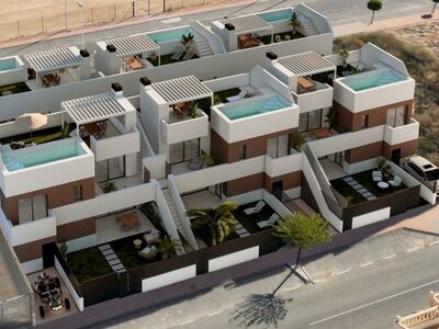 Appartementen met tuin of dakterras, eigen zwembaden!
