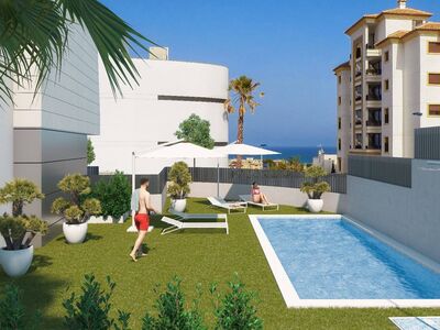 Appartementen, 3 slaapkamers op 800 meter van het strand
