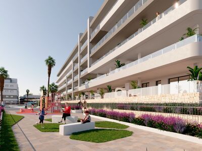 Appartementen met drie slaapkamers en groot terras