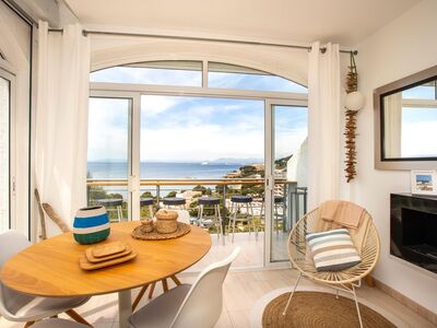 Huis met uitzicht op het strand van Almadraba