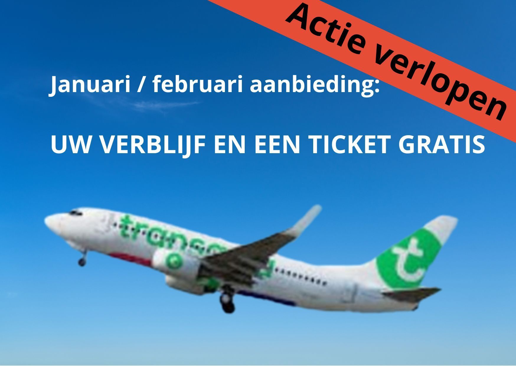 Aanbieding: uw verblijf en één tickets gratis ... IS VERLOPEN