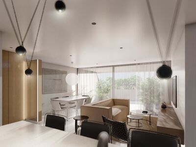 Appartementen met grote terrassen...