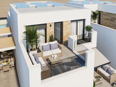 2-onder-1-kap of vrijstaande villa's , met zwembad