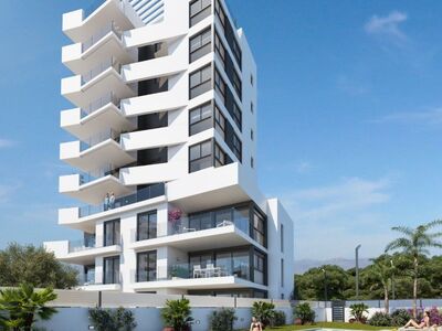 Slechts 1 of 2 appartementen per eage