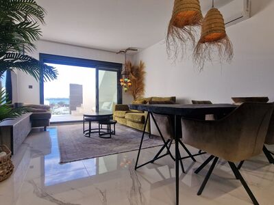 Luxe penthouse met ruim, mooi uitzicht