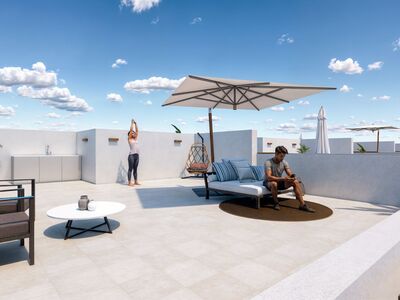 Villa, vrijstaand, met zwembad en dakterras