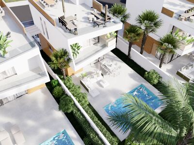Bijzonder fraaie villa's in golfcomplex