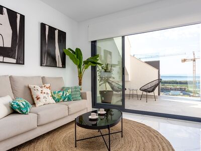 Appartementen in ruim complex, 2,5 km.  naar zee