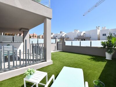 Appartementen met tuin of dakterras... groot zwembad