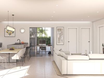 Een vrijstaande villa op golfresort, open indeling