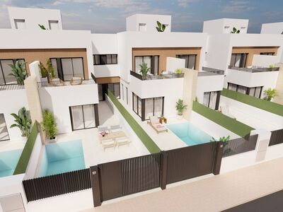 Heerlijke 2-onder-1-kap woning met dakterras en zwembad