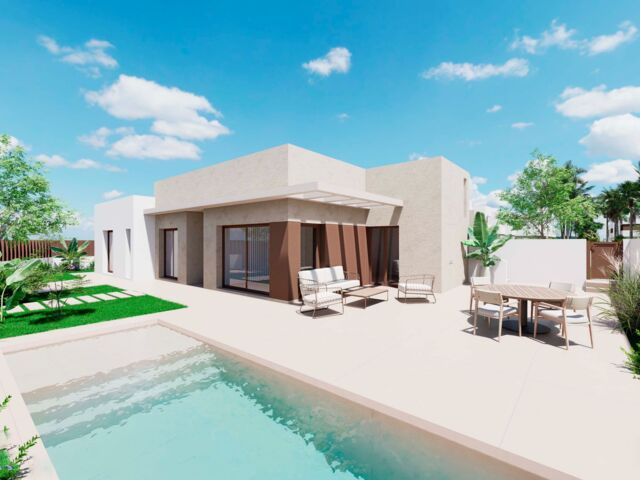 Riante villa's, groot grondstuk, inclusief zwembad, dakterras en garageplaats