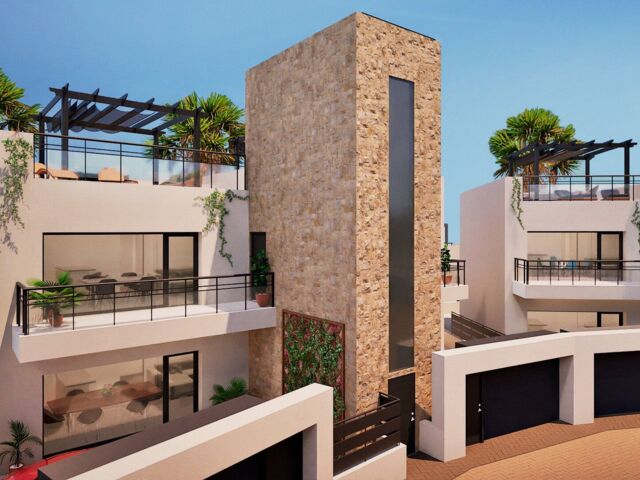 Appartementen begane grond, terras van 100 m2