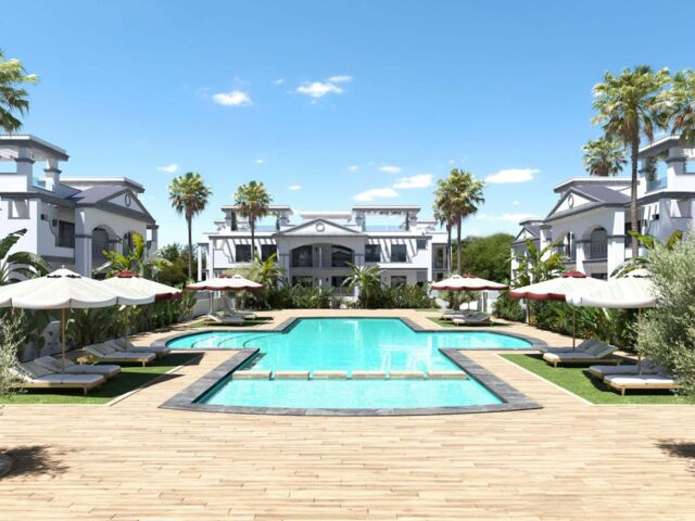 Appartementen met riant dakterras in luxe urbanisatie