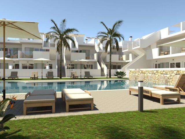 Appartementen op begane grond met flink terras