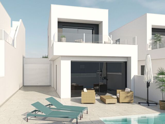 Vrijstaande villa's met eigen garage. Zwembad of dakterras optioneel