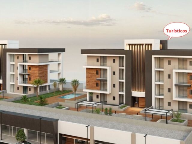 Hele grote terrassen, in het centrum, 2 km van zee...