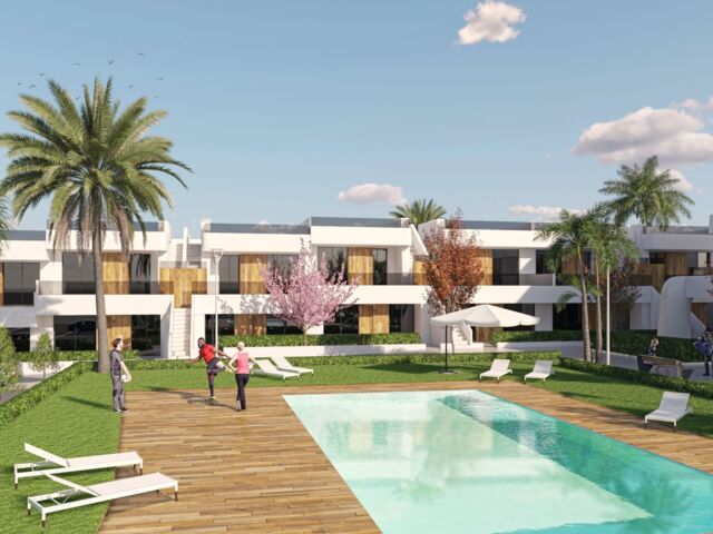 Fraaie appartementen, met o.a. eigen tuin, diverse zwembaden