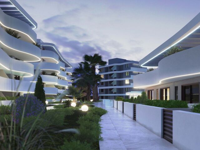 Appartementen met grote terrassen...