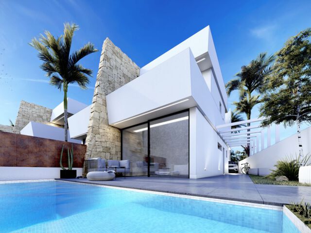 2-onder-1-kap villa, 600 meter van zee en mooi strand